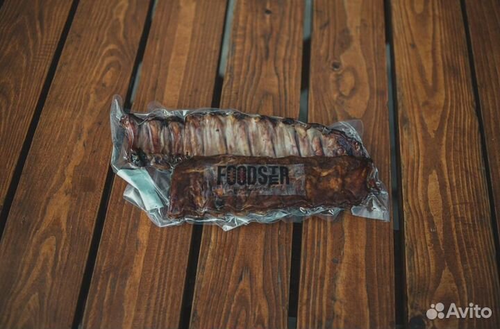 Свиные ребра горячего копчения