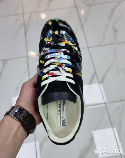 Кроссовки Maison Margiela Replica paint