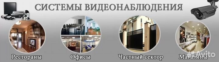 Домофоны и системы видеонаблюдения