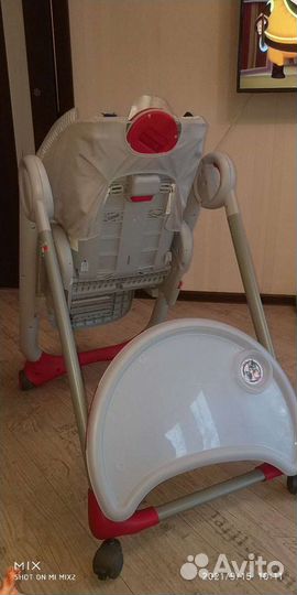 Стульчик Для кормления Chicco Polly 2 Start Слоник