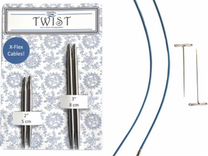 Набор спиц для вязания Chiaogoo Twist Short Combo