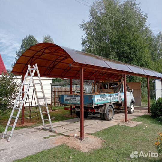 Ремонт навесов