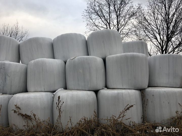 Сенаж, тюки