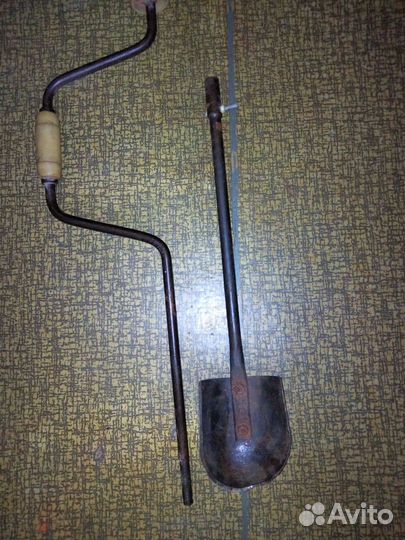 Ледобур лопата