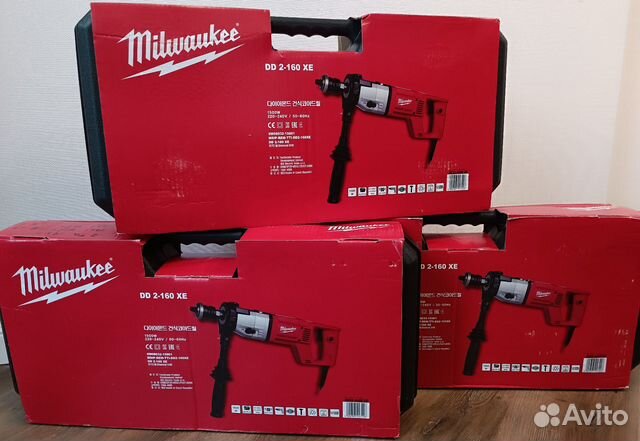 Дрель алмазного сверления Milwaukee DD 2-160 XE купить в Москве ...