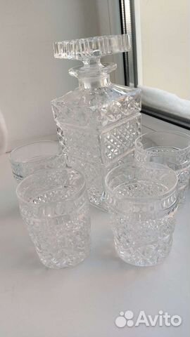 Графин хрустальный богемия