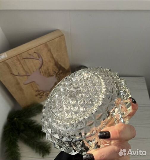 Ваза конфетница стекло СССР