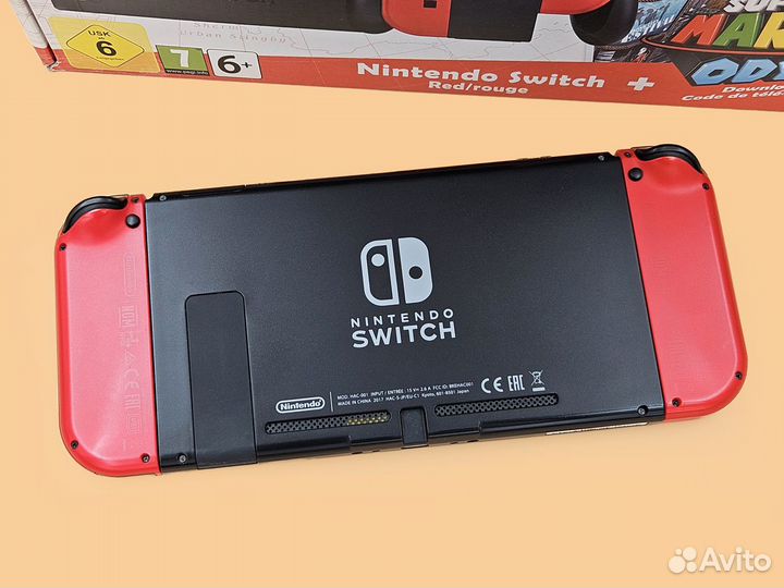 Прошитый Nintendo Switch 256 GB + игры