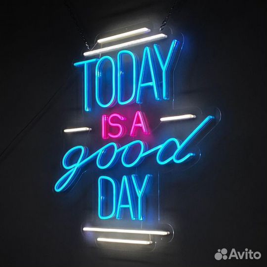 Неоновая вывеска под ключ