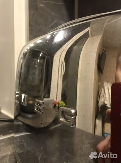 Тостер smeg hrom