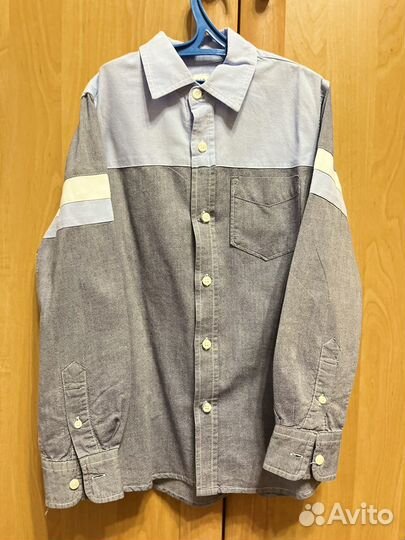 Классная рубашка с длинным рукавом для мальчика