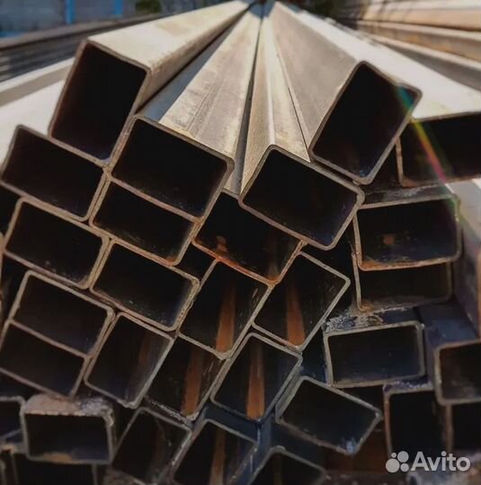 Профильная труба, столбы, 50х50