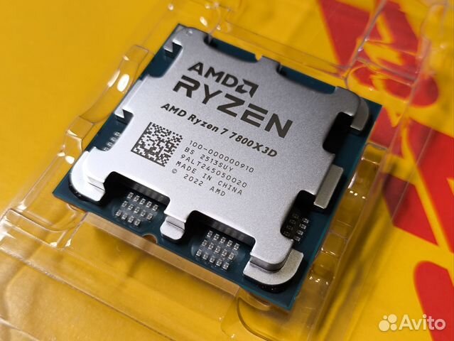 2025 AMD Ryzen 7 7800x3d oem гарантия новые купить в Москве по низкой цене с доставкой | Электроника | Авито (7517382573)
