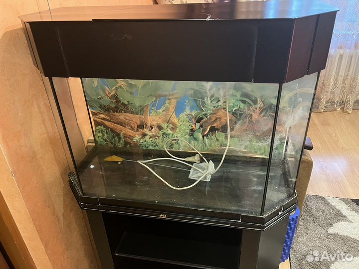Аквариум с тумбой