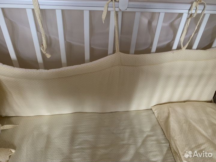 Балдахин в детскую кроватку, бортики