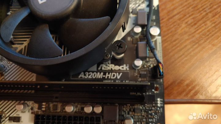 Asrock a320m-hdv+ryzen 3200g