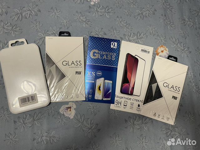 Стекло на айфон 7/8 белый