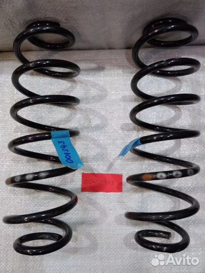Пружина задняя Skoda Rapid VAG
