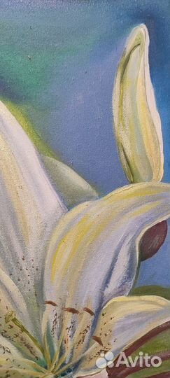 Картина маслом на холсте с подрамником 30*40