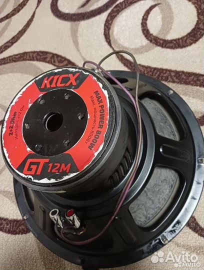 Сабвуфер и усилитель