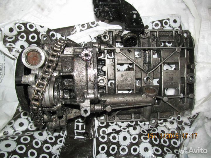 Узел масляного-вакуумного насоса N47D20