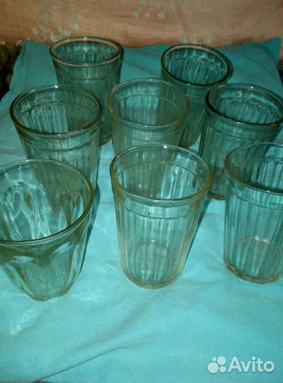 Стакан граненный тарелки 18 шт