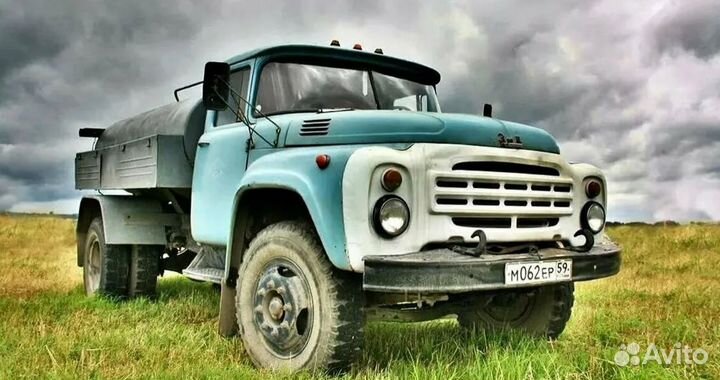 Водитель на ЗИЛ