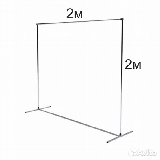 Фотозона, пресс волл, баннер на каркасе, аренда