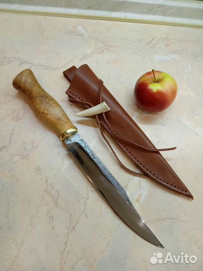 Нож кованый ручной работы