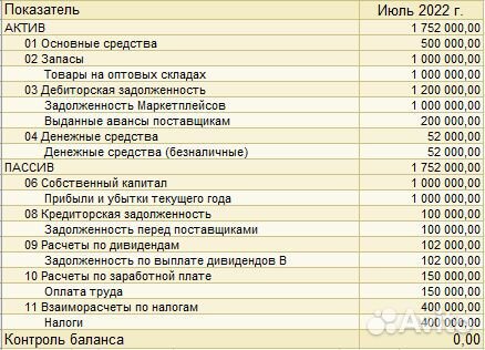 Бухгалтер, Учёт для маркетплейсов WB,ozon и другие