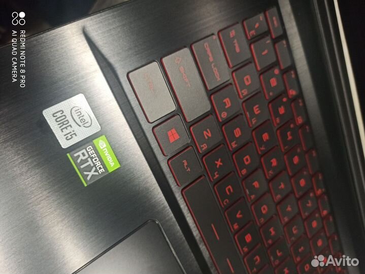 Ноутбук MSI 15.6/core i5/RTX3060/8Gb/512Gb