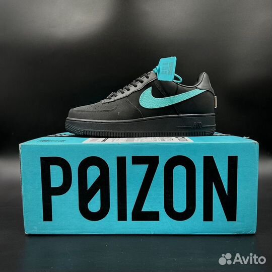 Кроссовки Nike air force 1 tiffany