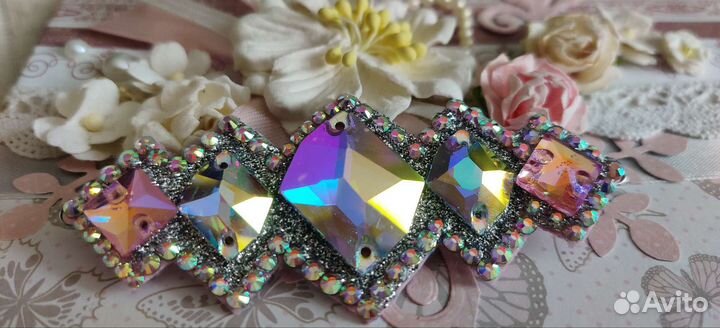 Корона, украшение на пучок, тика, диадема