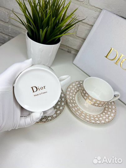 Чайный фарфоровый комплект dior