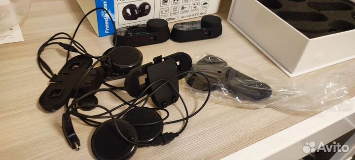 Мото гарнитура для шлема 2 штуки