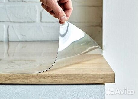 Пвх Силиконовая скатерть от производителя (стекло)