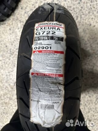 Мотошина 170 70 16 Bridgestone Exedra G722