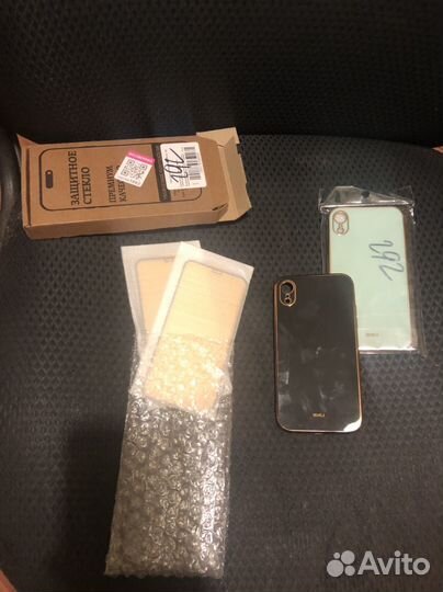 Защитное стекло iPhone xr 2 чехла