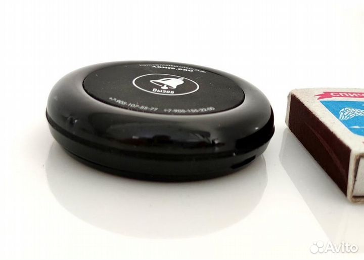 Кнопка вызова официанта модель Ультра цв.Черный