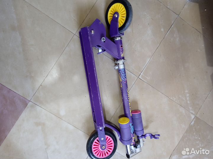 Самокат детский двухколесный бу
