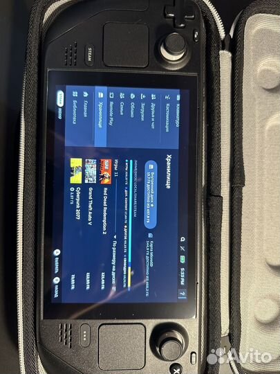 Steam deck 512gb + microsd 512