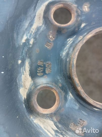 Диск R16 штамповка vag