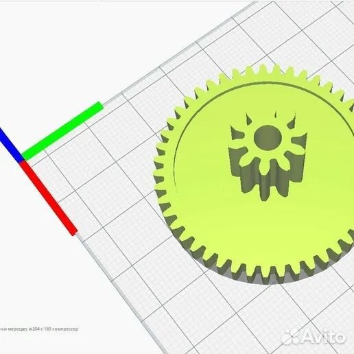 Шестерня дроссельной заслонки мерседес W204 С180