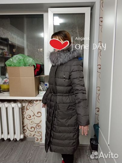 Пуховик зимний женский 42 44 теплый