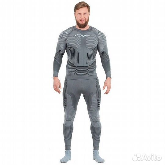 Термокофта dragonfly 3dtermo Grey 300206 (XL/2XL)