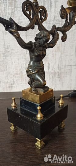 Светильник каминный