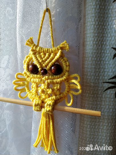 Макраме сова