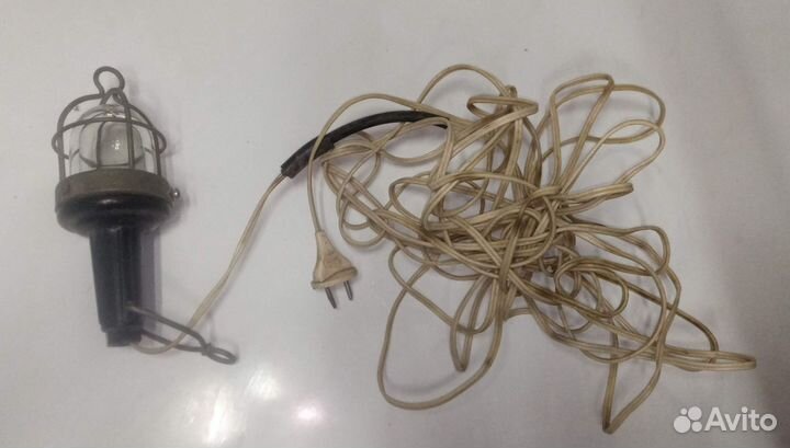 Судовой светильник сс-1400 переносной СССР