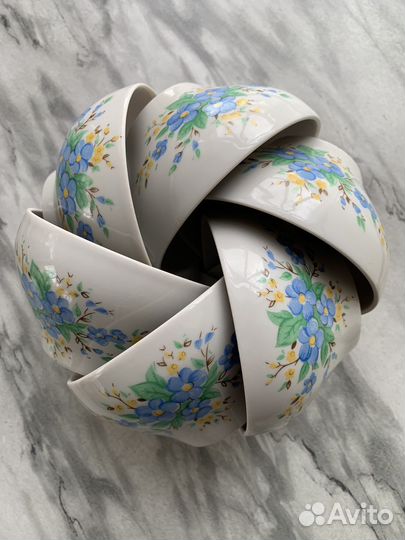 Фарфоровая чашка Дулево СССР