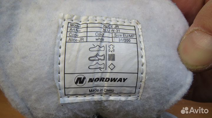 Коньки детские Nordway Alice JR